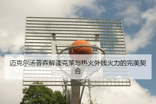 迈克尔汤普森解读克莱与热火外线火力的完美契合
